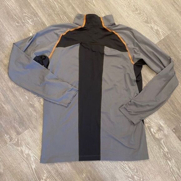 Columbia Grey‎ Athletic Workout Quarterzip Men Large Jacket Bin I-33 - Picture 4 of 4